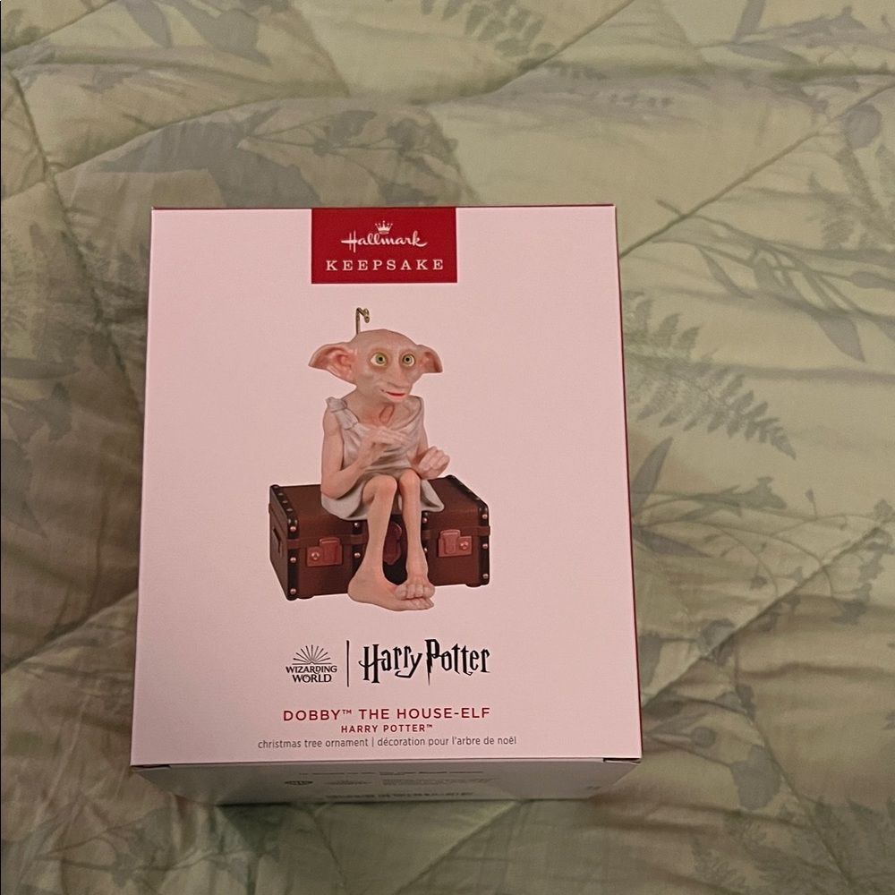 Hallmark Keepsake Dobby Ornament with Pink and Brown